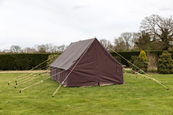 14 x 14' Patrol tent in brown